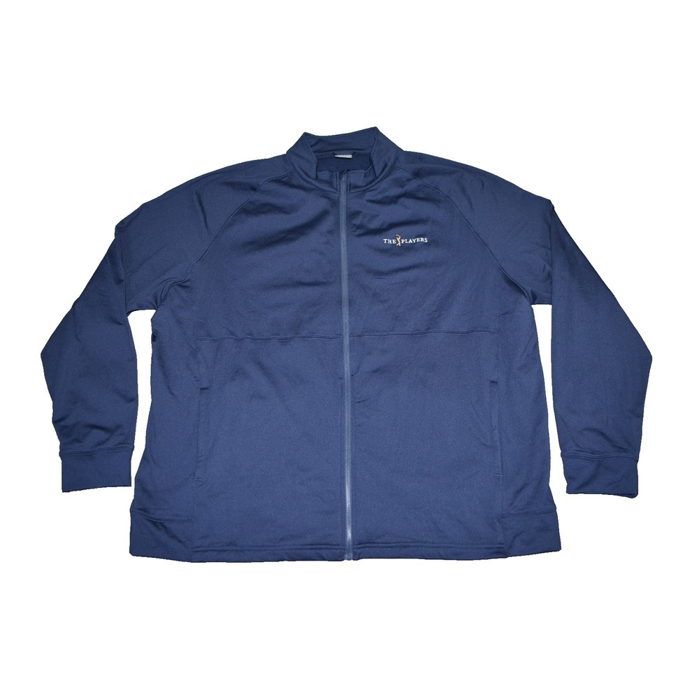 Levelwear The Players Championship Full Zip Jacket Mens 3XL Navy Blue Golf TPC